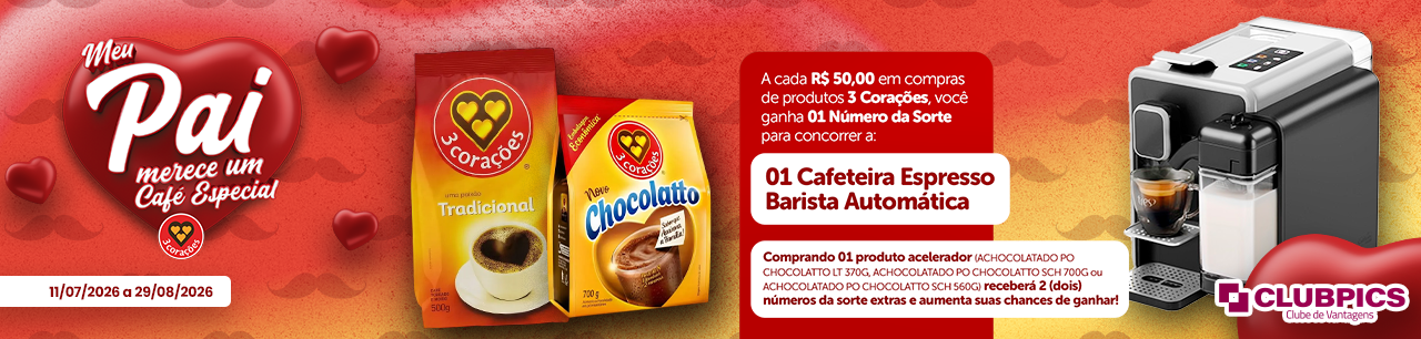 CAMPANHA 3 CORACOES
